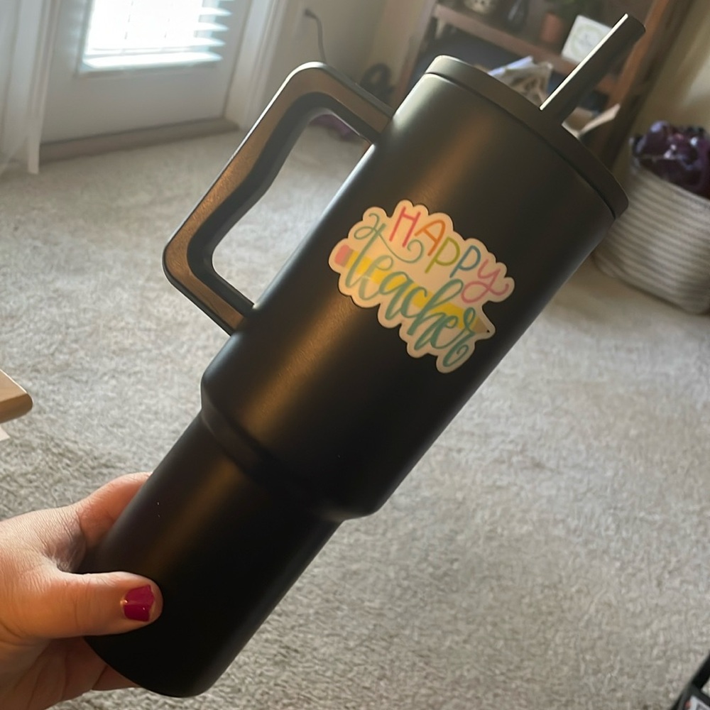 40oz Black Simple Modern Trek Tumbler